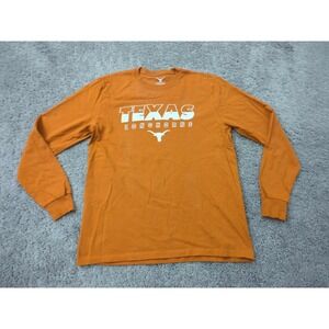 Texas‎ Longhorns T Shirt Mens L Long Sleeve NCAA We Are Texas Orange